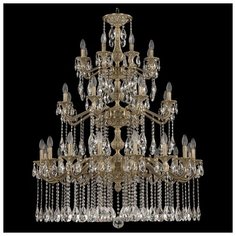 Люстра Bohemia Ivele Crystal 72102/16+8+8/360/3d A FP, E14, 1280 Вт