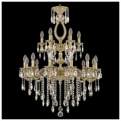 Люстра Bohemia Ivele Crystal 71302/12+6/250/2d B FP, E14, 720 Вт