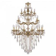 Люстра Bohemia Ivele Crystal 7214 72114/12+6+6/300/3d/B G, E14, 960 Вт