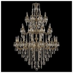 Люстра Bohemia Ivele Crystal 7201 72401/16+8+8/360/3D B GB FA4M, E14, 1280 Вт