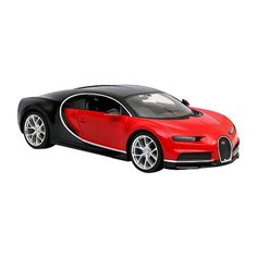 Легковой автомобиль Rastar Bugatti Chiron (75700) 1:14 32.4 см красный/черный