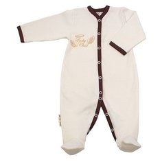 Комбинезон lucky child размер 22 (68-74), молочный