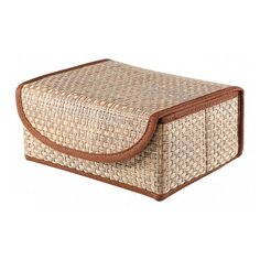 CASY HOME Коробка ВО-052, 23х17х10 см бежевый/коричневый