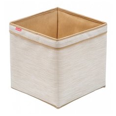 CASY HOME Корзина ВА-043, 30х30х30 см бежевый