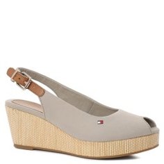 Босоножки TOMMY HILFIGER FW0FW04788 серо-бежевый