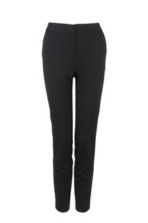 Зауженные черные брюки в классическом стиле Armani Exchange