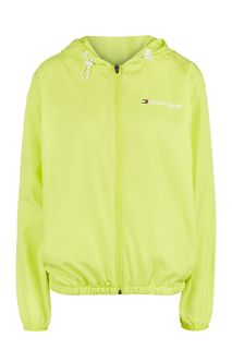 Салатовая ветровка в спортивном стиле Tommy Sport