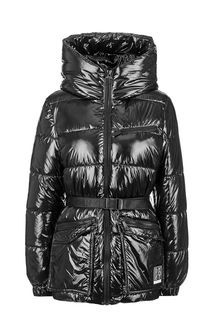 Черная куртка с карманами Dkny