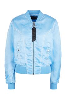 Куртка-бомбер голубого цвета Guess