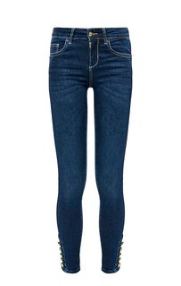 Зауженные джинсы синего цвета Distinction Liu Jo