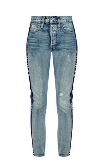 Джинсы скинни с нашивками по бокам 501 Skinny Levis: Made & Crafted