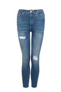 Рваные джинсы скинни с необработанным краем Forever Stretch Calvin Klein Jeans