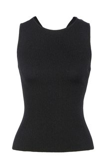 Трикотажный топ с вырезом на спине Love Republic