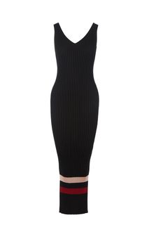 Платье из вискозы с разрезами по бокам Love Republic