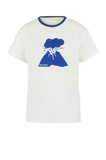 Хлопковая футболка с короткими рукавами The Cave