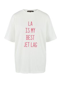 Футболка из хлопка свободного кроя Love Republic