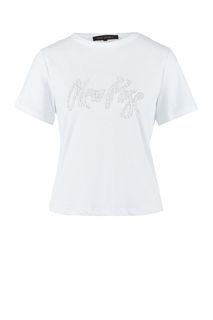 Футболка из хлопка с декоративной отделкой Love Republic