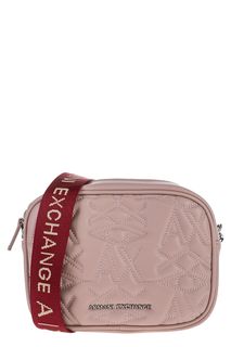 Стеганая сумка с широким плечевым ремнем Armani Exchange