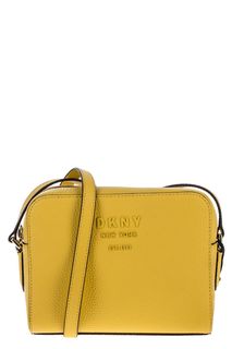 Маленькая кожаная сумка через плечо Dkny