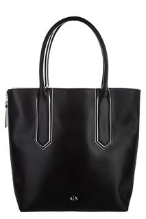 Вместительная сумка с контрастной отделкой Armani Exchange