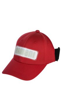 Красная бейсболка с нашивкой Armani Exchange
