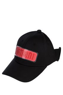 Черная бейсболка с нашивкой Armani Exchange