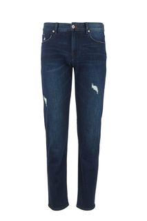Синие джинсы с рваными деталями J16 Armani Exchange