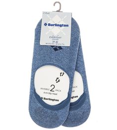 Комплект из двух пар синих носков Burlington