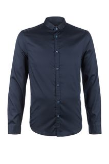 Хлопковая рубашка приталенного кроя Armani Exchange