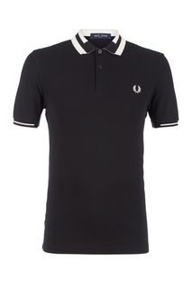 Хлопковая футболка поло с короткими рукавами Fred Perry