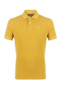 Хлопковая футболка поло с короткими рукавами Barbour