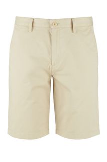 Классические хлопковые шорты бежевого цвета Aigle