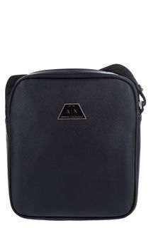 Маленькая черная сумка с одним отделом Armani Exchange