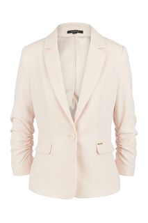 Пиджак розового цвета с металлическим декором Comma