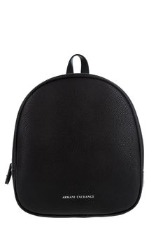 Рюкзак черного цвета на молнии Armani Exchange