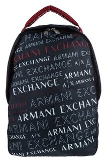 Текстильный рюкзак с одним отделом Armani Exchange