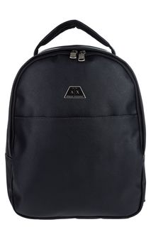 Темно-синий рюкзак с широкой ручкой Armani Exchange