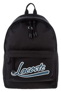 Текстильный рюкзак с логотипом бренда Lacoste