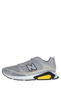 Серые текстильные кроссовки X-Racer New Balance