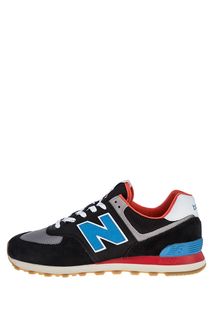 Летние кроссовки из текстиля и замши 574 New Balance