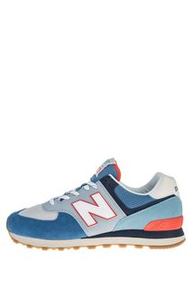 Летние кроссовки из текстиля и замши 574 New Balance