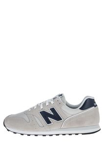 Замшевые кроссовки молочного цвета 373 New Balance