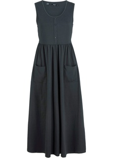 Платье макси с карманами Bonprix