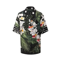 Шелковая рубашка Dolce & Gabbana
