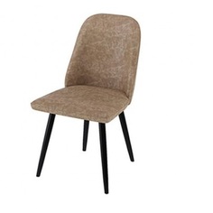 Стул Dikline 211 кожа/замша buff