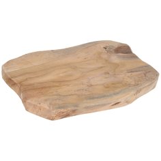 Тарелка декоративная Excellent Houseware тиковое дерево 35 см