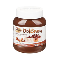 Паста шоколадная Socado Dolcrem лесной орех 13% 400 г