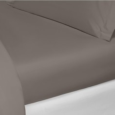 Простыня Togas Роял коричневая 240х270 см