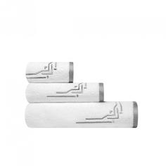 Полотенце Togas Джаспер бел/серый 70х140