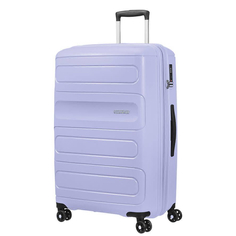 Чемодан American Tourister 4-х колесный сиреневый 50х31х77 см